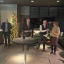 Evaluatie Kiltunnel overhandiging tijdens afscheidsreceptie Arie Bras_3