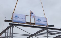 Kiltunnel - hoogste punt bereikt