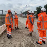 Werkbezoek Logistiek Corbulotunnel