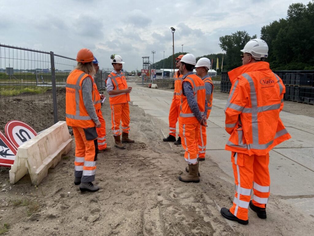 Werkbezoek Logistiek Corbulotunnel